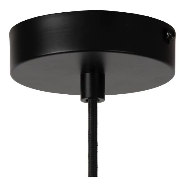 Lucide HANNELORE - Suspension - Ø 30 cm - 1xE27 - Noir - détail 4